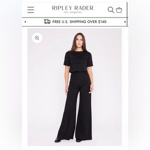 Ripley Rader // wide leg ponte pants